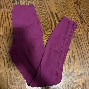 Lululemon Athletica Women's Magenta Leggings